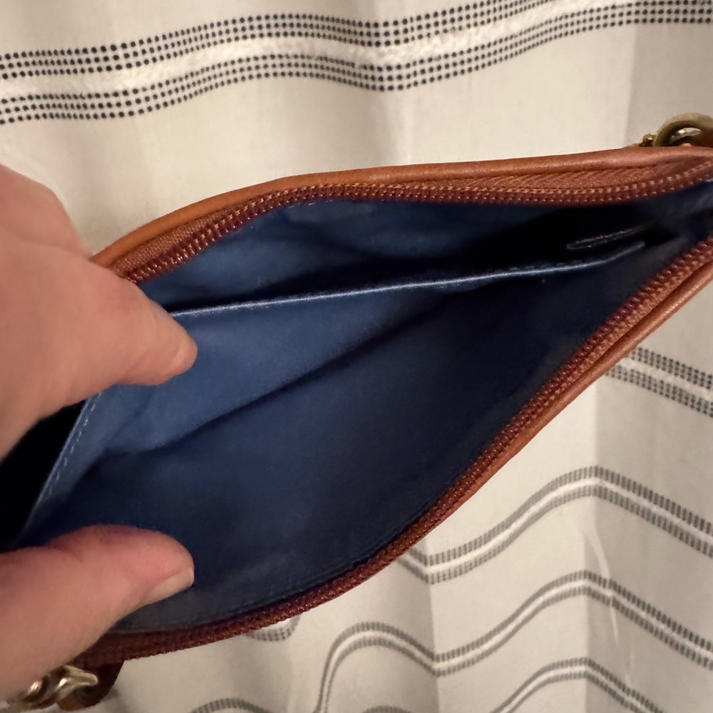 Coach Denim Patchwork Wristlet - image 4